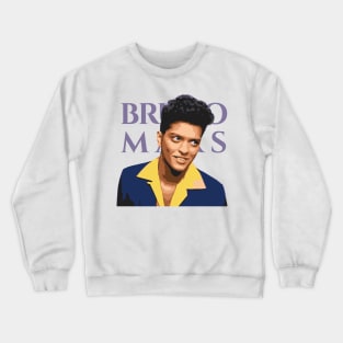 Bruno Mars Tribute - Bruno Michael Jackson Prince Kendrick Lamar Sza Ed Sheeran Music Lauryn Hill Anderson Paak Crewneck Sweatshirt